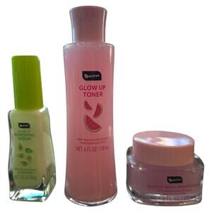 B Pure Watermelon Glow Up Moisturizer & Toner Avocado Renewing Serum